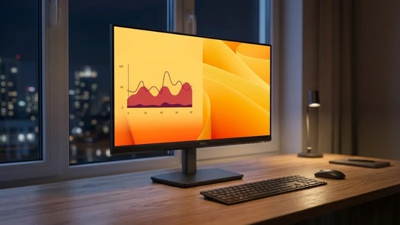 Độ tương phản 3000:1 mang lại chiều sâu ấn tượng khi hiển thị nội dung - Dell E2225HSM