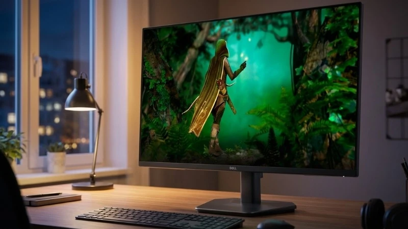 Tần số quét 200Hz mang lại hiệu ứng chuyển cảnh mượt mà đến bất ngờ - Dell SE2725HG