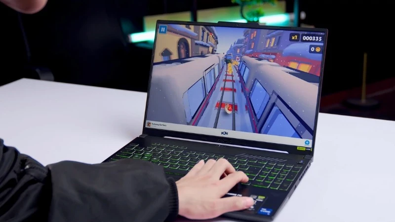 Sức mạnh từ Intel Core 5 Raptor Lake giúp xử lý tốt các tựa game phổ biến - ASUS TUF Gaming F16 FX607VJ-RL035W