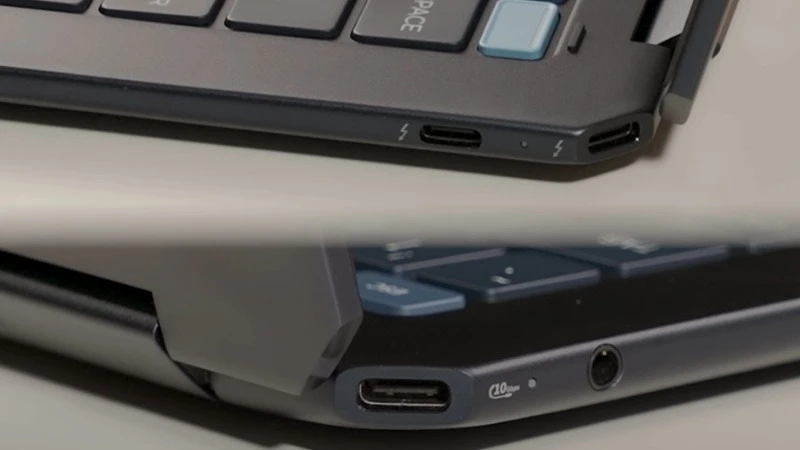 HP OmniBook UF X360 14-FH0097TU BZ7S3PA có kết nối linh hoạt