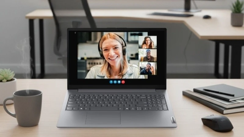 Lenovo V15 G5 IRL 83HF00BUVA trang bị webcam HD 720p 