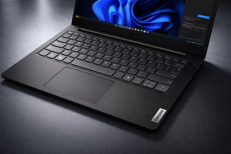 Thiết kế bàn phím và touchpad của Lenovo V14 G5 IRL 83HD0036VN