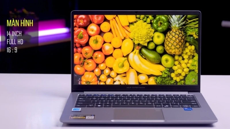 Màn hình IPS FHD 14 inch trên ASUS ExpertBook P1 P1403CVA-C3U08-50W