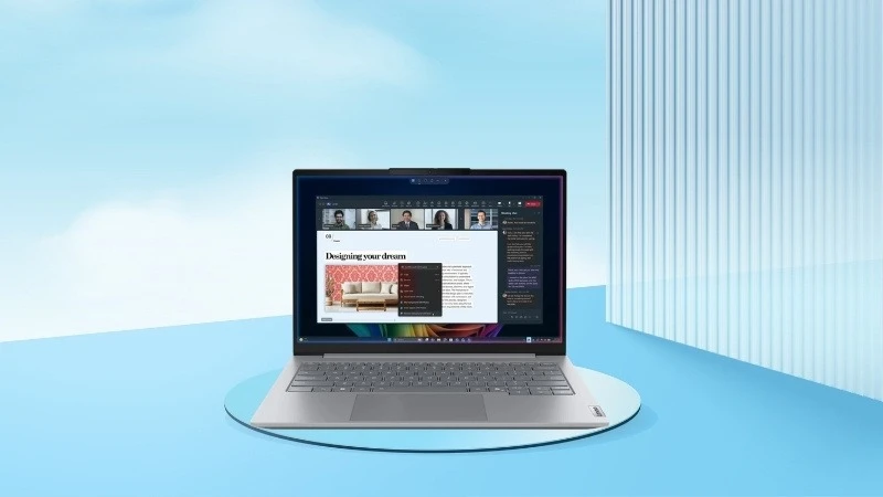 Lenovo ThinkBook 14 G9 IPL 21UX001LVN tích hợp cụm Webcam 5.0MP