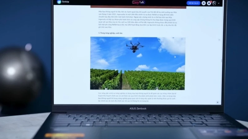 ASUS ZenBook 14 UX3405CA-ST628W sử dụng hệ điều hành Windows 11 dễ dùng
