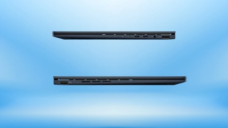 ASUS Zenbook 14 UX3405CA-ST629W tích hợp đa dạng cổng kết nối hiện đại