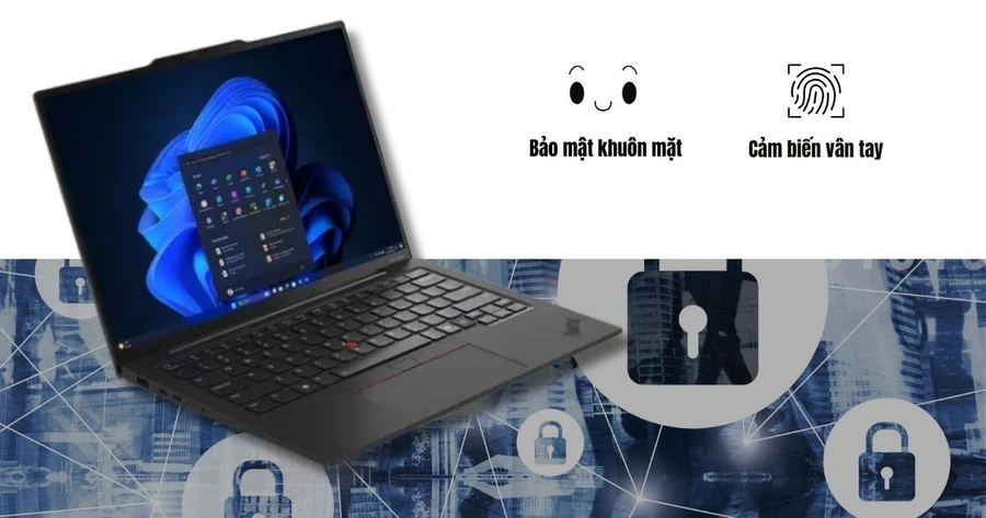Hệ thống bảo mật của Lenovo ThinkPad X1 Carbon Gen 13 21NS010AVN