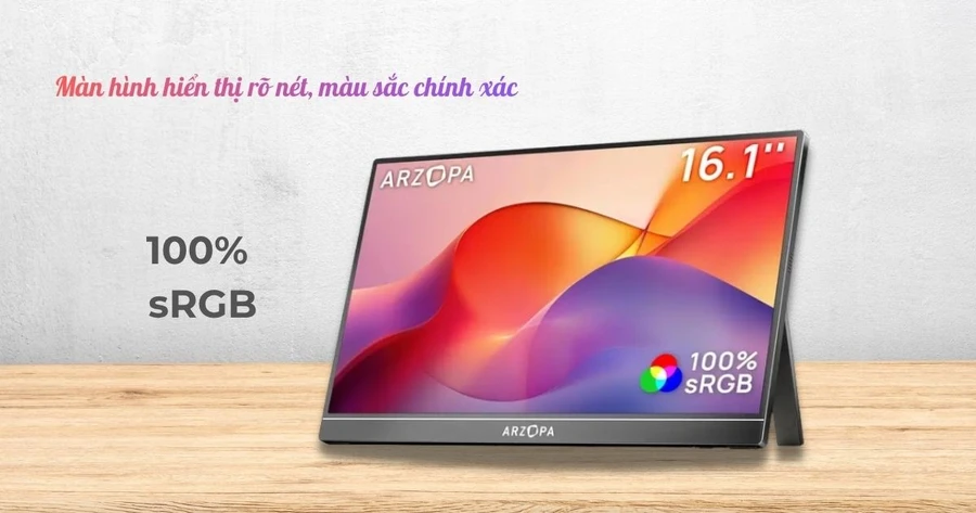 Màn hình của Màn hình di động ARZOPA Z1C 16.1 Inch 