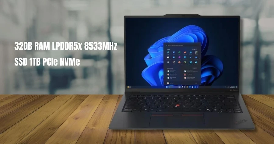 RAM và ổ cứng của Lenovo ThinkPad X1 Carbon Gen 13 21NS010CVN