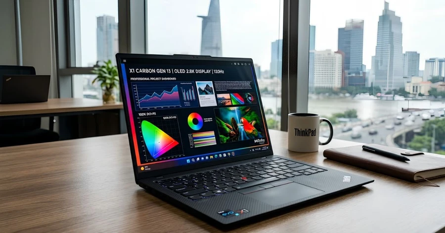 Màn hình của Lenovo ThinkPad X1 Carbon Gen 13 21NS010EVN
