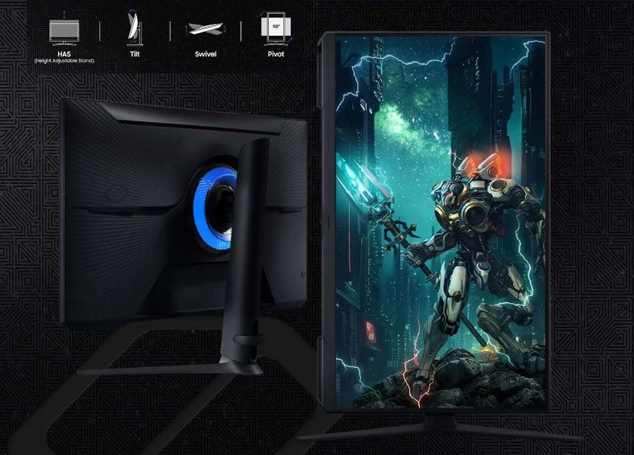 Thiết kế Samsung Odyssey G3 LS24DG302EEXXV