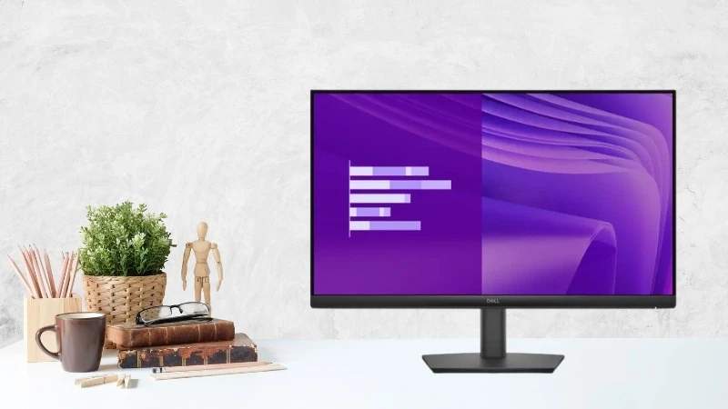 Dell E2425HM trang bị công nghệ ComfortView và Flicker-Free giúp giảm ánh sáng xanh, bảo vệ mắt tối ưu