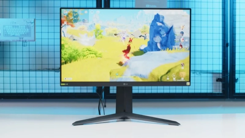 LG UltraGear 24GS65F-B tích hợp tấm nền IPS 23.8 inch Full HD sắc nét, màu sắc chân thực với độ phủ đạt 99% sRGB