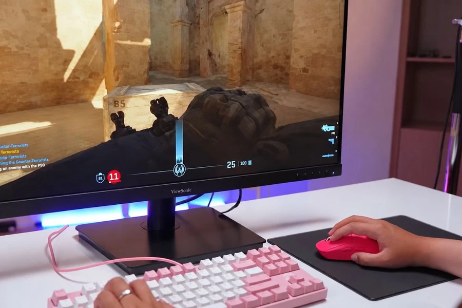 Chuột đem lại trải nghiệm chơi game FPS và MOBA thoải mái, chuẩn xác