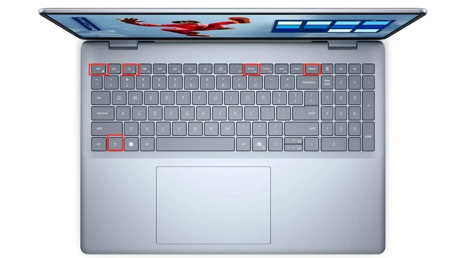 Bàn phím sáng nhưng màn hình không lên: Nhấn liên tục phím vào BIOS như F2, F10, Delete hoặc Esc tùy thiết bị