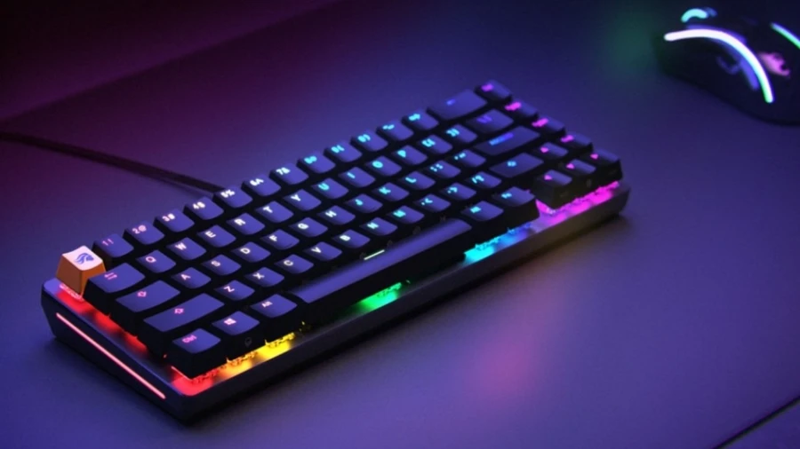 Layout bàn phím cơ 60% giúp mở rộng không gian rê chuột, tối ưu góc đặt phím cho game thủ FPS hiệu quả