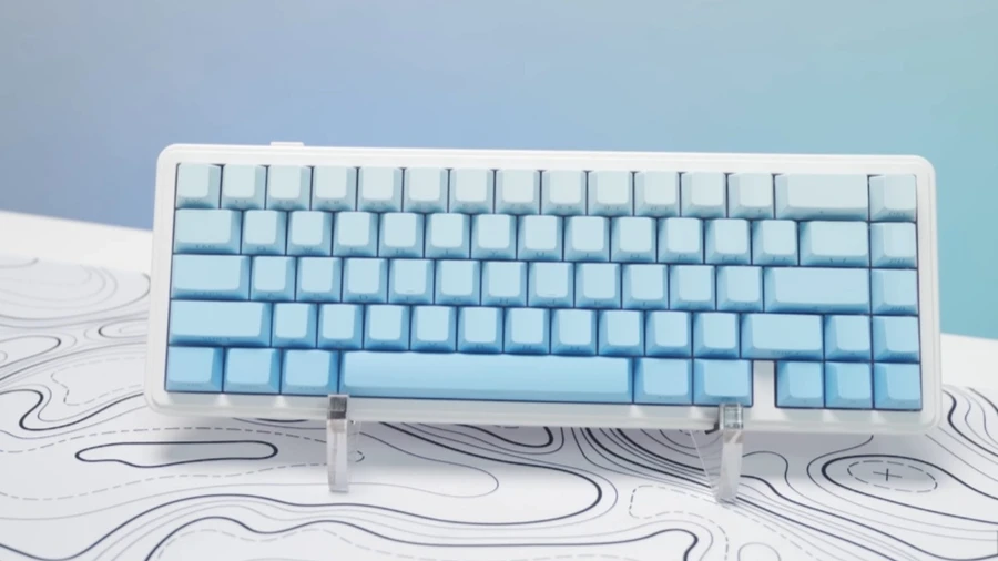 Layout bàn phím cơ 65% nhỏ gọn nhưng vẫn giữ phím điều hướng, là sự cân bằng hoàn hảo giữa 60% và 75%