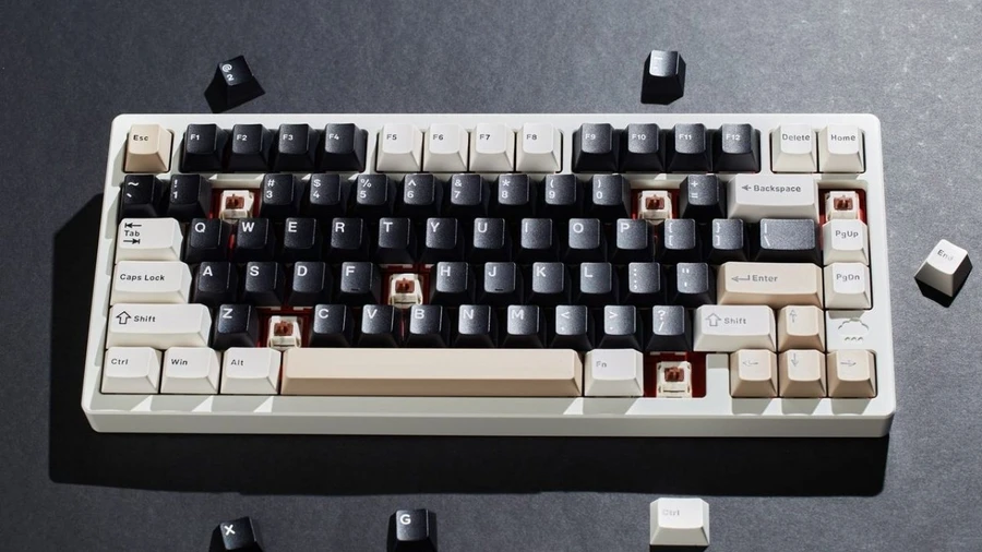 Ưu tiên bàn phím cơ 75% có keycap PBT bền, tính năng hot-swap linh hoạt và độ hoàn thiện chắc chắn để tối ưu trải nghiệm