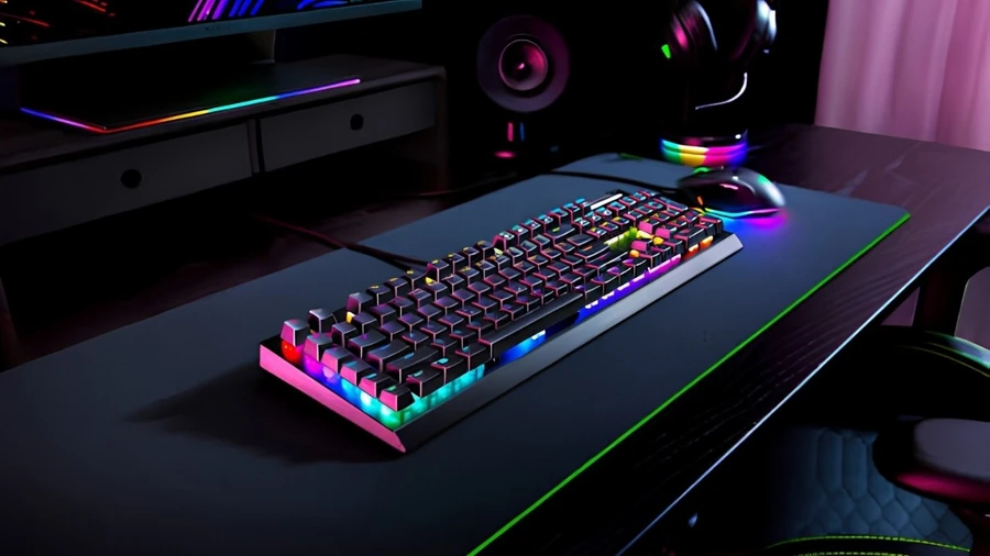 Top bàn phím cơ có dây tốt nhất Razer BlackWidow V4 X là phím Full-size bền bỉ, đậm chất gaming với LED RGB và switch xịn
