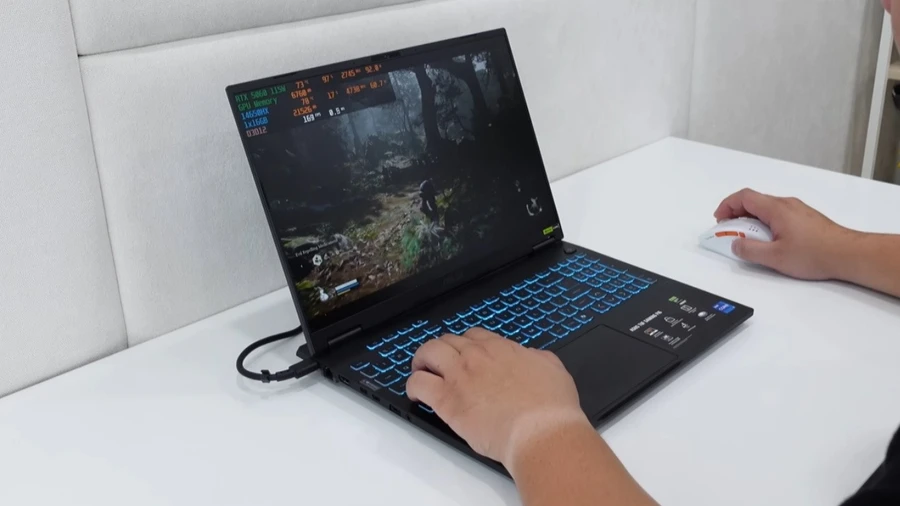Laptop gaming 20 triệu đỉnh cao với i5-14450HX, RTX 5050 8GB và màn 165Hz cho hiệu năng vượt trội