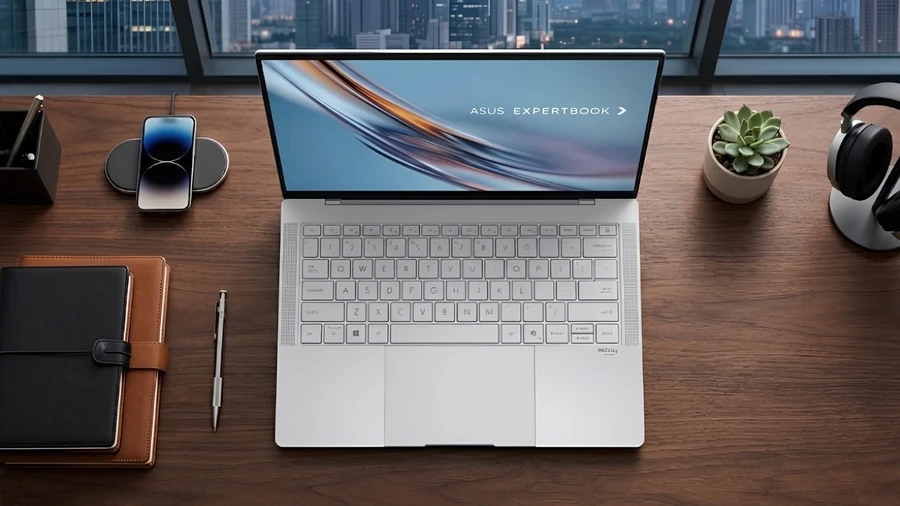 Laptop cho sinh viên thiết kế đồ họa ExpertBook B9 trang bị Ultra X7, RAM 32GB, OLED 120Hz, siêu nhẹ 0.99kg cho công việc chuyên nghiệp