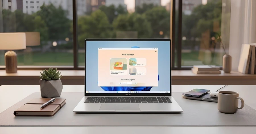 Màn hình của Vivobook 16 có diện tích lớn hơn so với truyền thống