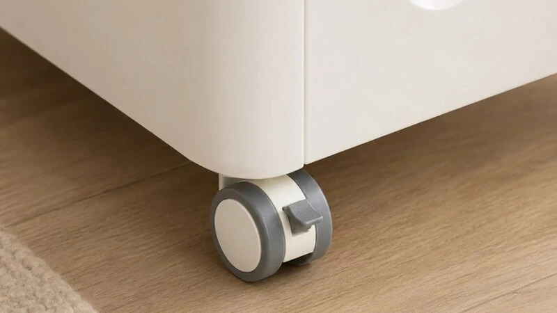 Kệ màn hình Tivi di động Leaf Moving Studio thiết kế bánh xe tiện lợi, di chuyển dễ dàng