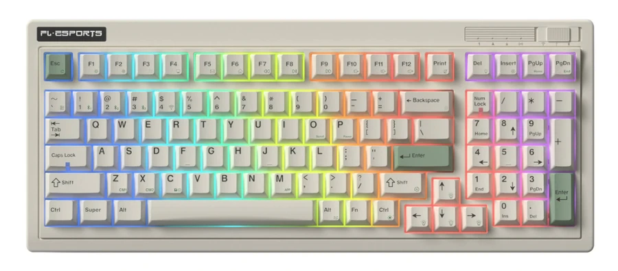 FL-Esports OG98 sở hữu hệ thống đèn LED lên tới 18tr màu