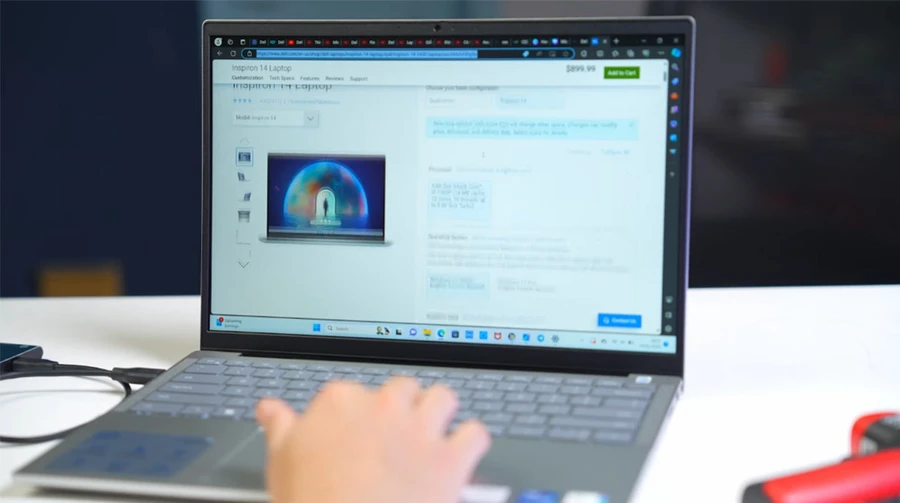 Mức giá hợp lý của Dell Inspiron 14 đáp ứng được nhiều mức ngân sách khác nhau của người dùng