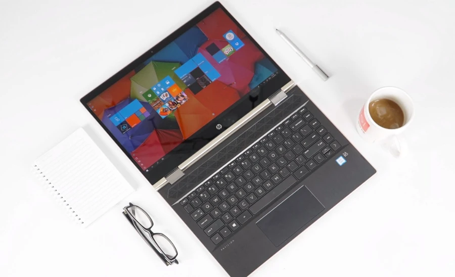 Thiết kế mỏng nhẹ và thanh lịch của laptop HP Pavilion
