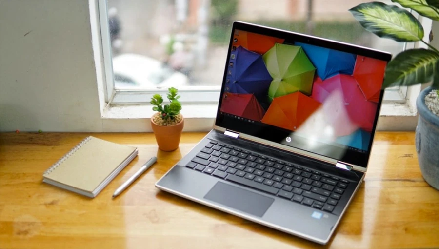 Laptop HP Pavilion với thiết kế sang trọng và chất lượng hình ảnh tuyệt vời