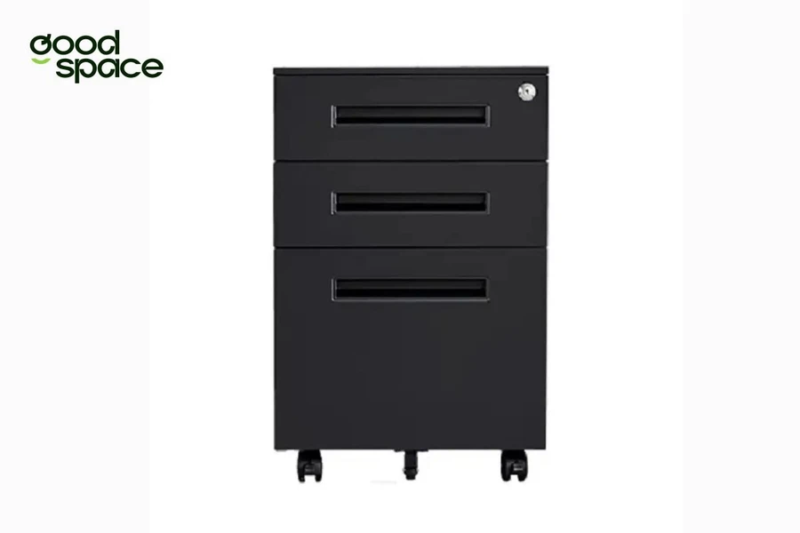 Hộc tủ tài liệu di động UPGEN chất liệu bằng thép không gỉ sơn tĩnh điện bền bỉ