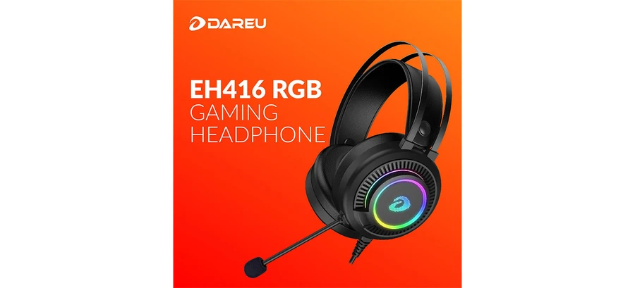 Tai Nghe Dareu EH416 RGB (7.1, USB, LED RGB)