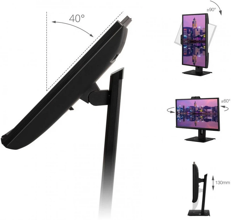 Màn hình Viewsonic VG2440V 23.8Inch IPS, Loa, Webcam