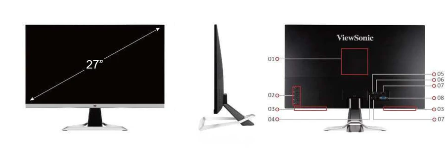 Màn hình Viewsonic VX2781-MH-10
