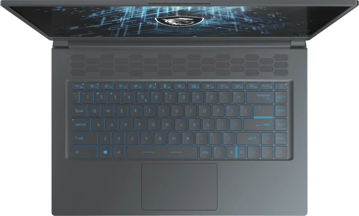 Bàn phím và touchpad laptop MSI Stealth với LED toàn vùng