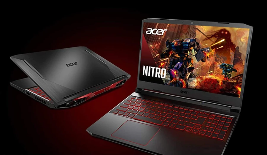 Bàn phím LED RGB đầy màu sắc trên laptop Acer Nitro 5 2021