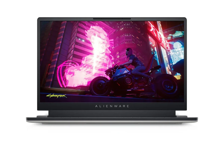 Laptop Alienware X15 màu đen với thiết kế hiện đại