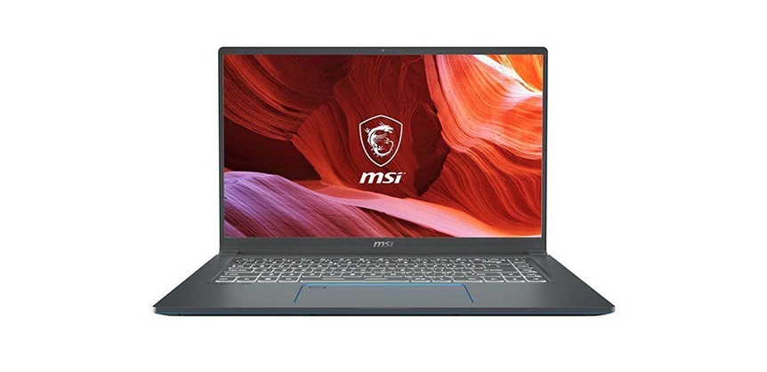 Màn hình MSI Prestige 15 A11 hiển thị màu sắc chính xác, độ phân giải 4K