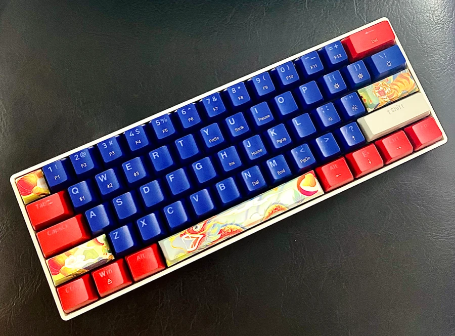 Bàn phím cơ Newmen GM610 layout 60% nhỏ gọn