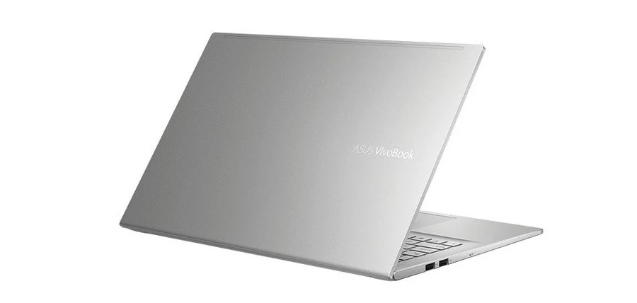 ASUS VivoBook 15 M513 màu Xám với thiết kế mỏng, mặt lưng kim loại nhôm.