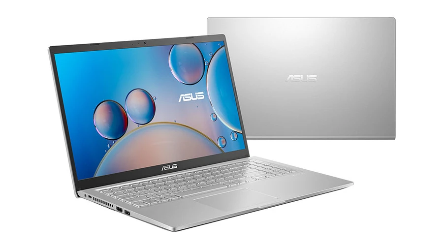 ASUS Vivobook X515 mỏng nhẹ, sang trọng, khung kim loại mạ bạc, dễ dàng mang theo.