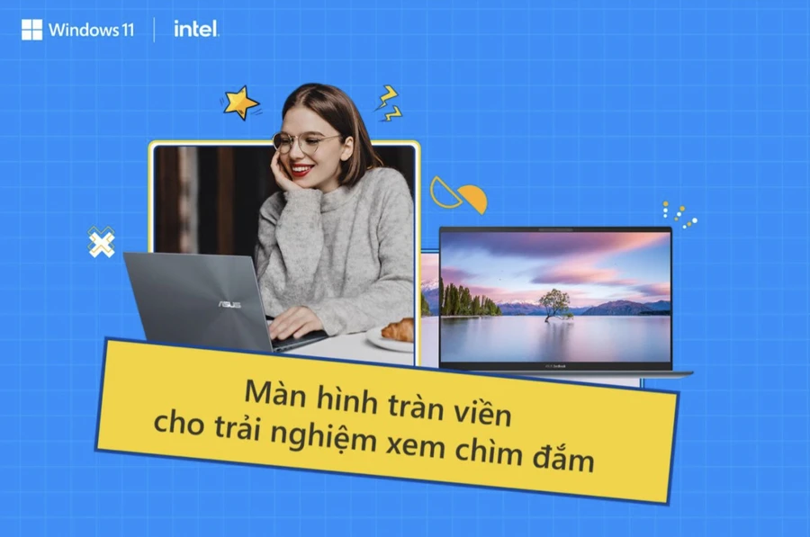 Laptop Asus ZenBook UX425EA với màn hình 90% tỷ lệ, cổng I/O đầy đủ và Thunderbolt 4