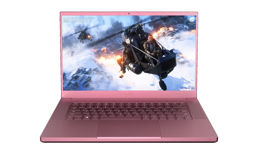 Razer Blade 15 Base Edition màu hồng với cấu hình mạnh mẽ chơi game và đồ họa tốt