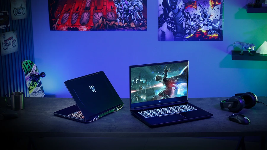Acer Predator Helios 300 2021 khung nhôm dày bản, thiết kế cao cấp