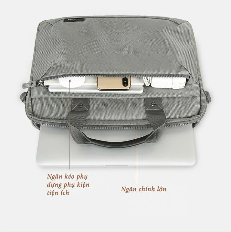 Túi laptop Cartinoe Elite sang trọng, tiện dụng cho doanh nhân