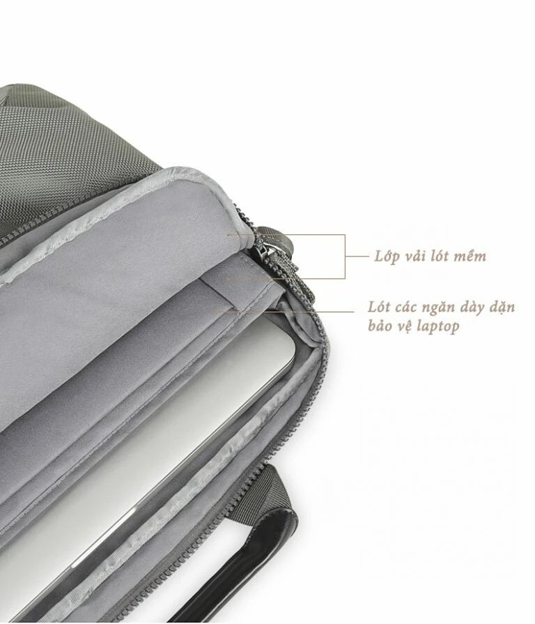 Túi laptop Cartinoe Elite cho doanh nhân, đựng đồ công tác và gặp gỡ khách hàng.