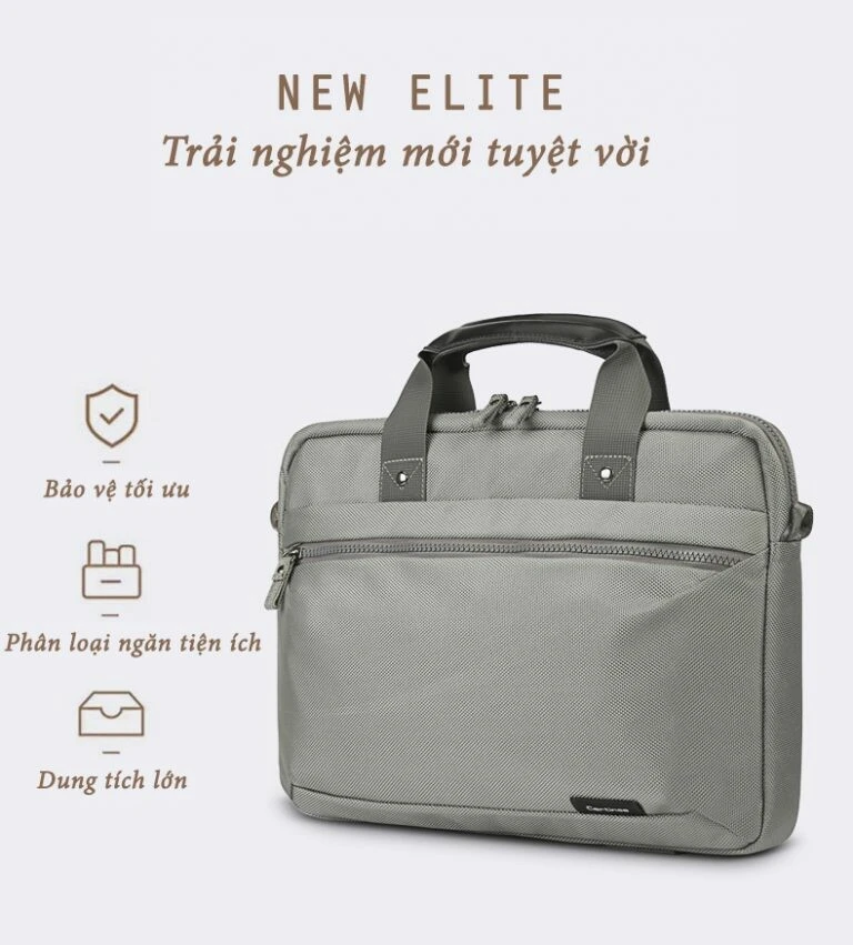 Túi laptop Cartinoe Elite cho doanh nhân, đựng đồ công tác, gặp khách hàng