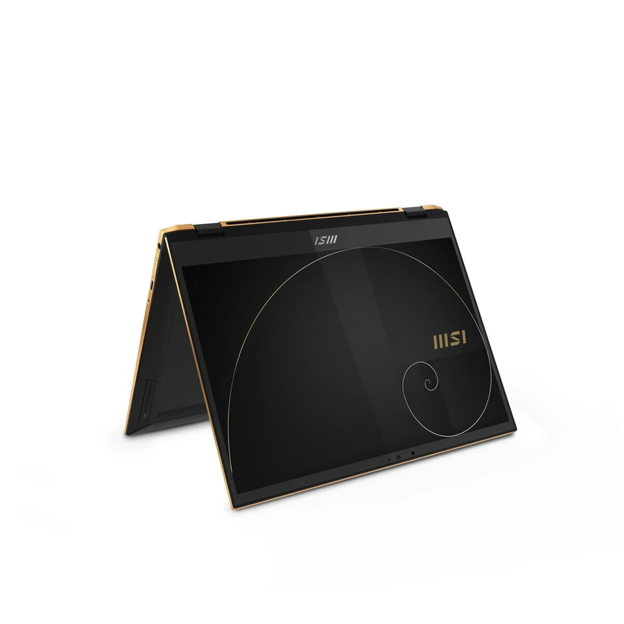 Laptop MSI Summit E13 Flip màu đen, màn hình 13.4 inch, thiết kế mỏng nhẹ