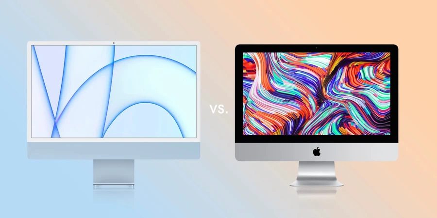 Màn hình iMac M1 24 inch độ phân giải 4.5K viền mỏng hiển thị sắc nét